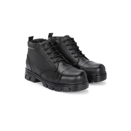 SHOE DAY Men Textured Casual Regular Boots