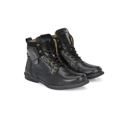 Shoe Island Robust-X Men Lace-Up High Ankle Casual Regular Boots