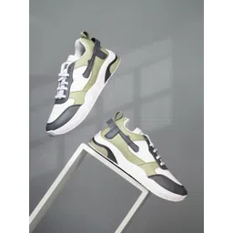 SHOELAMB Men Colourblocked Sneakers