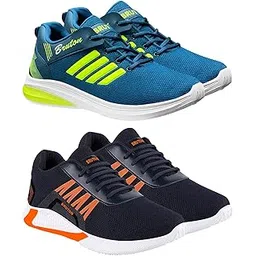 Shoes for Trendy Shoes | Shoes for Men | Running Shoes | Sports Shoes - Combo Pack of 2