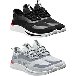 Shoes, Men's Sports Shoes, Perfect Sport Shoes & Running Shoes for Men's (Pack of 2 Combo)