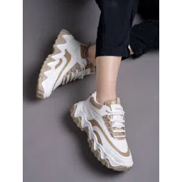 Shoetopia Women Lace - Ups Sneakers