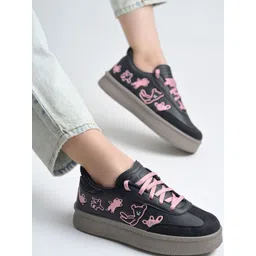 Shoetopia Women Printed Sneakers
