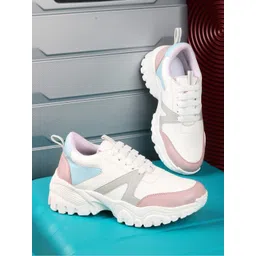 Shoetopia Women White Walking Non-Marking Shoes