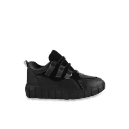 Shoetopia Women's Black Sneakers