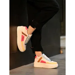 Shoetopia Women's Multicolor Sneakers