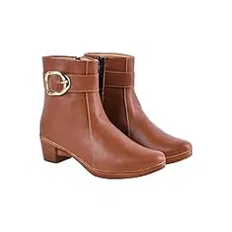 ShoetopiaWomen & Girls Casual Comfortable Mid-Tops Boots