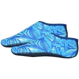 SHOPORA 2xSoft Water Shoes Stretchy Socks Yoga Swim Shoe Dive Sock Camo Blue M Sporting Goods | Water Sports | Fins, Footwear & Gloves | Water Shoes | Men