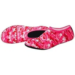 SHOPORA 3xSoft Water Shoes Stretchy Socks Yoga Swim Shoe Dive Sock Camo Red XL Sporting Goods | Water Sports | Fins, Footwear & Gloves | Water Shoes | Men