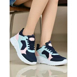 Shozie Women Colourblocked Sneakers