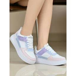 Shozie Women Colourblocked Sneakers