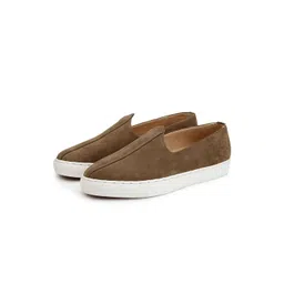 SHUTIQ Men Suede Slip-On Sneakers