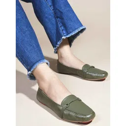 SHUZ TOUCH Women Ballerinas with Laser Cuts Flats