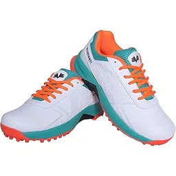SK-SGO Sports Cricket Shoes for Men with Rubber Stud/Spikes