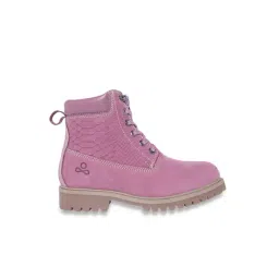 Skating Monk By Woodland Women's Desert Rose Derby Boots