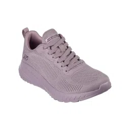 SKECHERS BOBS SQUAD CHAOS - FACE OFF Purple Running Shoes