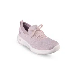 Skechers Go Walk Joy - Abbie Women Self Design Lace Ups Round Toe Walking Shoes