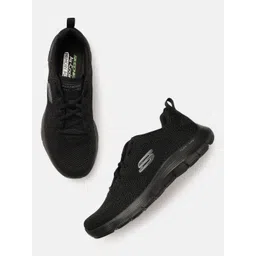 Skechers Men Black Flex Advantage 4.0 Sneakers