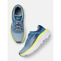 Skechers Men MAX CUSHIONING ENDEAVOUR Mesh Running Shoes