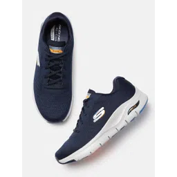 Skechers Men Navy Blue ARCH FIT - INFINITY COOL Sneakers