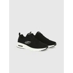 Skechers Men SKECH-AIR COURT Woven-Designed Sneakers