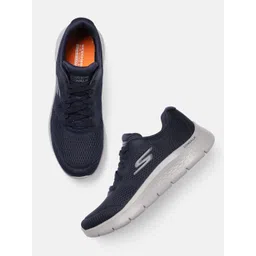 Skechers Men Solid Go Walk Flex - Remark Regular Walking Shoes