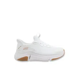 Skechers Men's BOBS SPARROW FLEX-STEADY EDGE White Sneakers