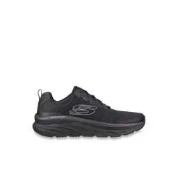 Skechers Men's D'LUX WALKER - SCRAMBLER Black Casual Sneakers