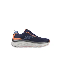 Skechers Men's D'LUX WALKER - SCRAMBLER Navy Casual Sneakers