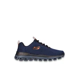Skechers Men's GLIDE-STEP - FASTEN UP Navy Casual Sneakers