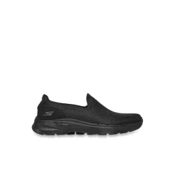 Skechers Men's GO WALK 6 - MOTLEY Black Walking Shoes