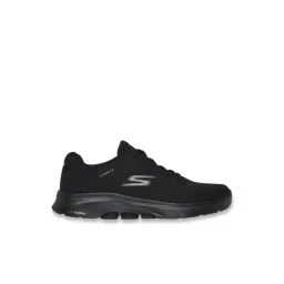 Skechers Men's GO WALK 7 - THE CONSTRUCT Black Walking Shoes