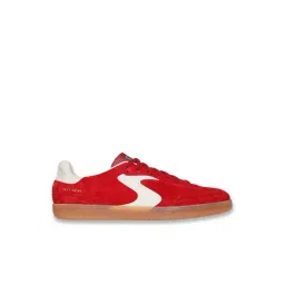 Skechers Men's HOTSHOT - AZIR Red Lace Up Casual Sneakers