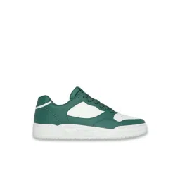 Skechers Men's KOOPA - VOLLEY LOW VARSITY Green & White Sneakers