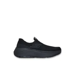 Skechers Men's MAX CUSHIONING ENDEAVOUR - SA Black Slip On Running Shoes