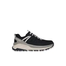 Skechers Men's SWITCH BACK - VENTURE SEEKER Black Lace Up Casual Outdoors Shoe