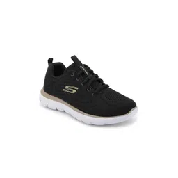 Skechers Summits Women Textured Round Toe Lace Ups Casual Sneakers