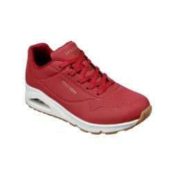SKECHERS UNO STAND ON AIR Red Sneakers