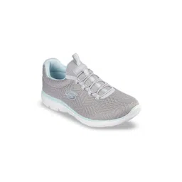 Skechers Women BILLION - OVER THE TOP Lightweight Casual Lace-Up Sneakers