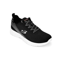SKECHERS Women Black Dynamight 2 Casual Sneakers