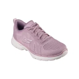 SKECHERS Women Go Walk 6 Pink Walking Shoes