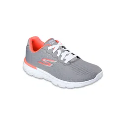 Skechers Women Grey Mesh GO RUN Running Non-Marking Shoes