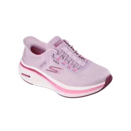 SKECHERS Women Lavender GO RUN ELEVATE 2.0 - BANYAN Off White Running Shoes