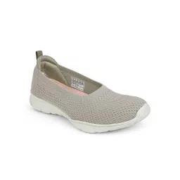 SKECHERS Women SEAGER Taupe Casual Slip On Sneakers