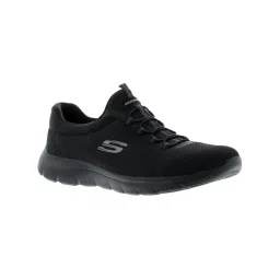 SKECHERS Women Summits Black Running Shoes