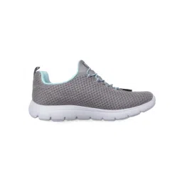 SKECHERS Women Summits Grey Running Shoes