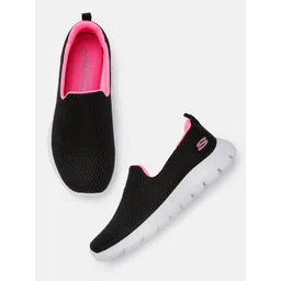 Skechers Women Summits Textured Slip-On Sneakers