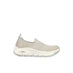 Skechers Women's ARCH FIT - QUICK START Taupe Walking Shoes