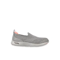 Skechers Women's ARCH FIT REFINE - DON'T GO Charcoal Casual Slip On Shoe