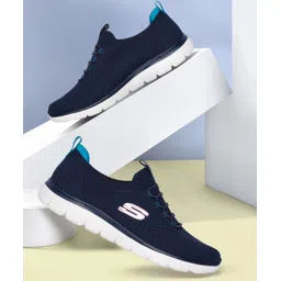 Skechers Womens BILLION - OVER THE TOP Black Lifestyle Slip On Shoe Slip On Sneakers For Women